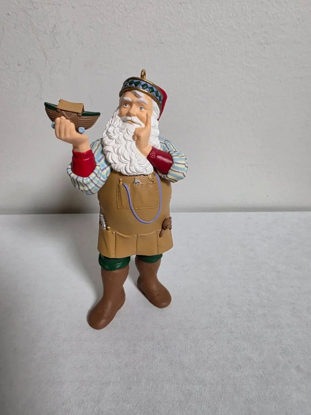 The Toymaker's Gift - 1999 Hallmark Keepsake Membership Ornament Vintage Santa